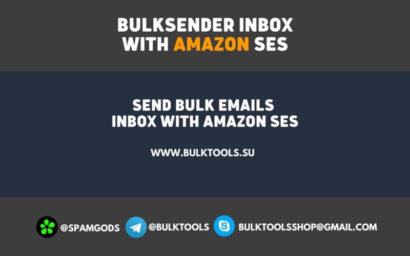 bulk sender inbox with amazon ses